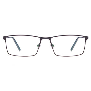 TendaGlasses Metal Full Rim Glasses Men Rectangle Prescription Eyeglass Frames For Optical Lenses Myopia and Reading