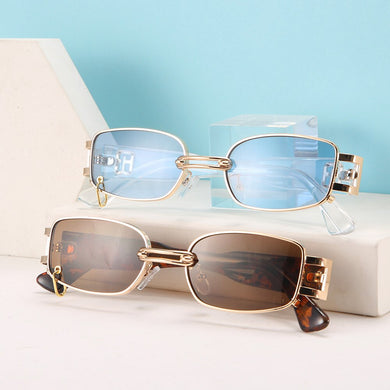 The Europe and the United States Personality Hip-Hop Sunglasses 2023 Ins Street Snap Sunglasses Star With Money