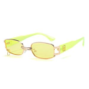 The Europe and the United States Personality Hip-Hop Sunglasses 2023 Ins Street Snap Sunglasses Star With Money
