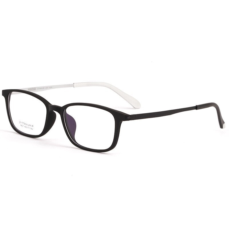 The Full Frame Pure Titanium Spectacles Frame Ultra Light High-Quality TR Spectacle Frame Myopia And Hyperopia Glasses 8807