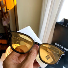 Load image into Gallery viewer, The GENTLE LANG Korean Designer Sunglasses With The Same Style For Men And Women Round Acetate Glasses
