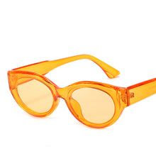 Load image into Gallery viewer, The Retro Oval Frame Sunglasses Personality Catwalk Small Frame Sunglasses Glasses Men&#39;s/Women&#39;s Universal UV400 Eyewear