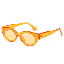 Load image into Gallery viewer, The Retro Oval Frame Sunglasses Personality Catwalk Small Frame Sunglasses Glasses Men&#39;s/Women&#39;s Universal UV400 Eyewear