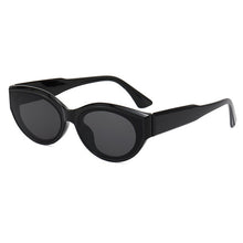 Load image into Gallery viewer, The Retro Oval Frame Sunglasses Personality Catwalk Small Frame Sunglasses Glasses Men&#39;s/Women&#39;s Universal UV400 Eyewear