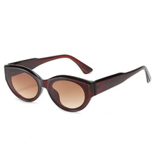 Load image into Gallery viewer, The Retro Oval Frame Sunglasses Personality Catwalk Small Frame Sunglasses Glasses Men&#39;s/Women&#39;s Universal UV400 Eyewear