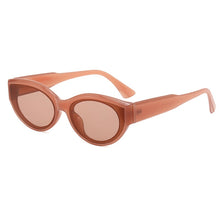Load image into Gallery viewer, The Retro Oval Frame Sunglasses Personality Catwalk Small Frame Sunglasses Glasses Men&#39;s/Women&#39;s Universal UV400 Eyewear