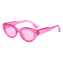 Load image into Gallery viewer, The Retro Oval Frame Sunglasses Personality Catwalk Small Frame Sunglasses Glasses Men&#39;s/Women&#39;s Universal UV400 Eyewear