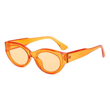 Load image into Gallery viewer, The Retro Oval Frame Sunglasses Personality Catwalk Small Frame Sunglasses Glasses Men&#39;s/Women&#39;s Universal UV400 Eyewear