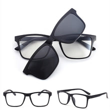 Load image into Gallery viewer, The Set Of Mirrors Unisex Sunglasses, One Mirror And Multi-purpose Polarizing Clips Magnet Adsorption 2202A
