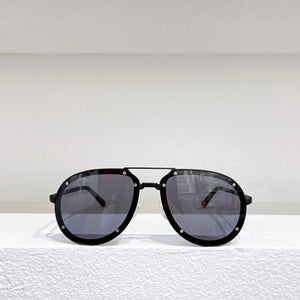 The summer Men's sunglasses CT0195S Metal oval Large frame Rivet design black/silver/gold/Brown Women's glasses Anti-UV 400