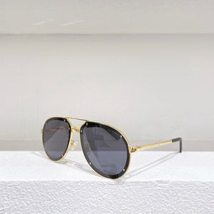 The summer Men's sunglasses CT0195S Metal oval Large frame Rivet design black/silver/gold/Brown Women's glasses Anti-UV 400