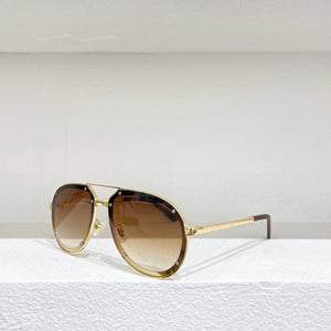 The summer Men's sunglasses CT0195S Metal oval Large frame Rivet design black/silver/gold/Brown Women's glasses Anti-UV 400