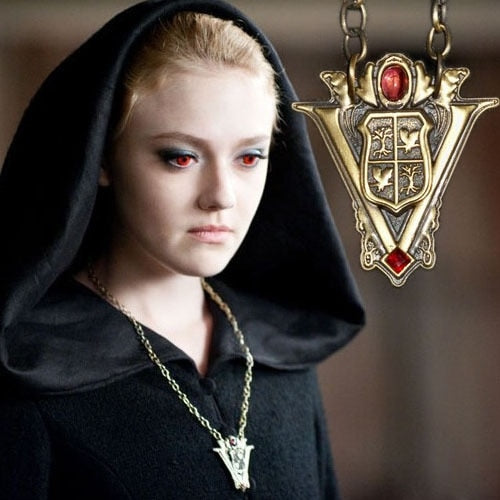 The Twilight New Moon peaks tower clock vintage pendant necklace female volturi long chain collar co gift girlfriend women