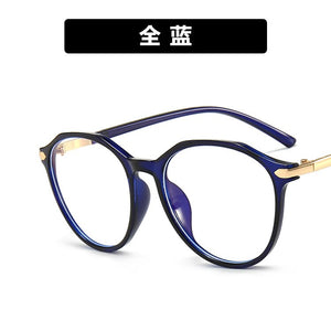 The blu-ray irregular circular glass frame 2023 trill han edition 5129 red eye frames using the network