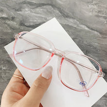 Load image into Gallery viewer, The blue flat light box 2023 simple art college TR90 ultra-light insert core frames without makeup glass frame
