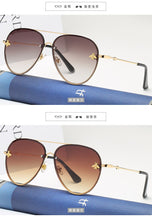 Load image into Gallery viewer, The 2023 bee sunglasses euramerican personality frameless sea toad sunglasses glasses