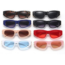 Load image into Gallery viewer, Thick Acetate Cat Eye Sunglasses Black Gold Letter B Sun Glasses 2023  Designer Womens Shades UV Rays Eyewear