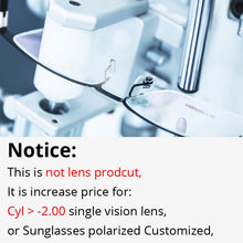 Load image into Gallery viewer, This can't be order alone,Customized Prescription Lenses Extra Cost Use Only If you place orders alone, we will not shipment