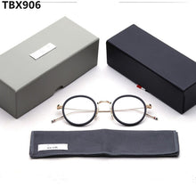 Load image into Gallery viewer, Thom Brand Design Glasses Frame Men Retro Round Titanium Optical Prescription Eyeglasses Women Myopia Eyewear TBX906 Spectacles