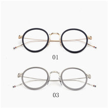 Load image into Gallery viewer, Thom Brand Design Glasses Frame Men Retro Round Titanium Optical Prescription Eyeglasses Women Myopia Eyewear TBX906 Spectacles