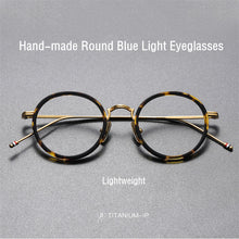 Load image into Gallery viewer, Thom Brand Design Glasses Frame Men Retro Round Titanium Optical Prescription Eyeglasses Women Myopia Eyewear TBX906 Spectacles