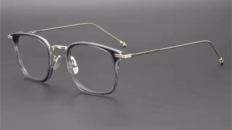 Thom Brand Design Square Titanium Acetate Glasses Frame Men Women Optical Prescription Eyeglasses Frame Myopia Spectacles TBX905