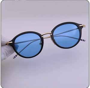 Thom Brand Design Sunglasses Classic Round Titanium Alloy UV Protection TB011 Men Women Sun Glasses With Original Box Eyewear