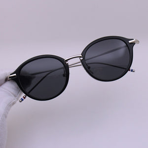 Thom Brand Design Sunglasses Classic Round Titanium Alloy UV Protection TB011 Men Women Sun Glasses With Original Box Eyewear