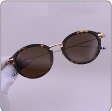 Load image into Gallery viewer, Thom Brand Design Sunglasses Classic Round Titanium Alloy UV Protection TB011 Men Women Sun Glasses With Original Box Eyewear