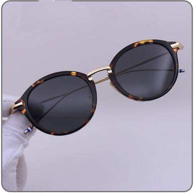 Thom Brand Design Sunglasses Classic Round Titanium Alloy UV Protection TB011 Men Women Sun Glasses With Original Box Eyewear