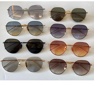 Thom Brand Design Sunglasses Classic Round Titanium Ultralight UV400 Sun Glasses TBX914 With Original Box Men Women Sun-glasses
