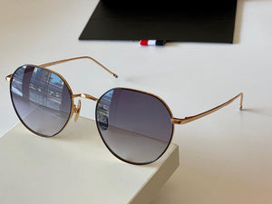Thom Brand Design Sunglasses Classic Round Titanium Ultralight UV400 Sun Glasses TBX914 With Original Box Men Women Sun-glasses