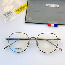 Carica l&#39;immagine nel visualizzatore di Gallery, Thom Brand Design Titanium Round Optical Eyeglasses Frame Men Women TBX914 Glasses Myopia Prescription Eyewear With Original box