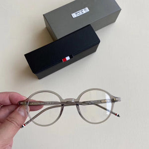 Thom Brand Designer Retro Round Acetate Eyeglasses Optical Prescription Glasses Frame Men Women Eyewear with Original Box