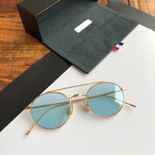 Load image into Gallery viewer, Thom Brand Designer Retro Round Sunglasses Frame Men TB101 Eyeglasses Titanium Alloy Women Gafas Spectacles With Original Box