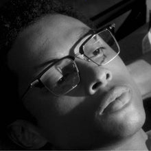 Load image into Gallery viewer, Thom Brand Designer Titanium Acetate Half Frame Glasses Men Women Square Semi Rimless Eyeglasses Optical Prescription Eyewear