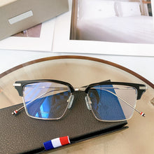 Load image into Gallery viewer, Thom Brand Designer Titanium Acetate Half Frame Glasses Men Women Square Semi Rimless Eyeglasses Optical Prescription Eyewear