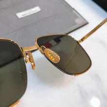Load image into Gallery viewer, Thom Brand Sunglasses Men Women Vintage Square Double Beam Pilot Frog Shape Anti UV Sun Glasses Driving Car Eyeglasses