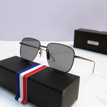 Load image into Gallery viewer, Thom Brand Sunglasses Men Women Vintage Square Double Beam Pilot Frog Shape Anti UV Sun Glasses Driving Car Eyeglasses