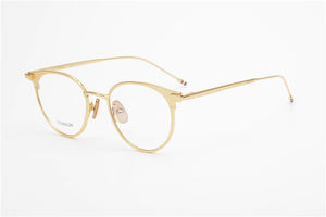 Thom Brand York Titanium Alloy Eyeglasses Frames Men Women TBX814 Optical Round Eye Glasses Men Women with Original Box