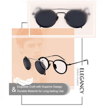 Load image into Gallery viewer, Thom Brand Prescription Round Optical Glasses Frames TB710 With Polarized Clip For Men Women Eyeglasses Original Logo Eyewear