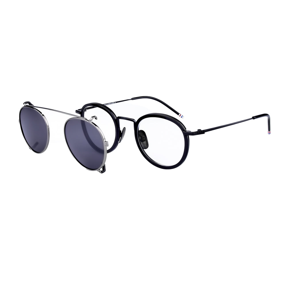 Thom Brand Prescription Round Optical Glasses Frames TB710 With Polarized Clip For Men Women Eyeglasses Original Logo Eyewear