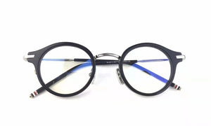 Thom Brand Retro Round Acetate Alloy Prescription Glasses frame for Men Women Eyeglasses Myopia Reading Gafas With Original Box