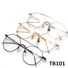 Load image into Gallery viewer, Thom Brand Retro Round Glasses Frame Men TB101 Myopia Optical Prescription Eyeglasses Women Gafas Spectacles With Original Box