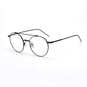 Thom Brand Retro Round Glasses Frame Men TB101 Myopia Optical Prescription Eyeglasses Women Gafas Spectacles With Original Box