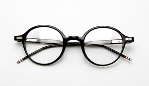 Thom Brand Retro gray Frame Optical Prescription Glasses Frame Men Women Acetate Eyeglasses with Original Box