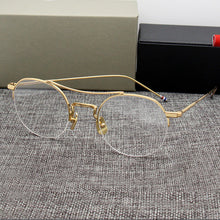 Load image into Gallery viewer, Thom Brand Round Alloy Glasses Frames TB903 Men Myopia Optical Prescription Eyeglasses Women Spectacles Eyewear Half Frame Light
