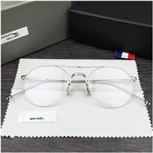 Load image into Gallery viewer, Thom Brand Round Alloy Glasses Frames TB903 Men Myopia Optical Prescription Eyeglasses Women Spectacles Eyewear Half Frame Light