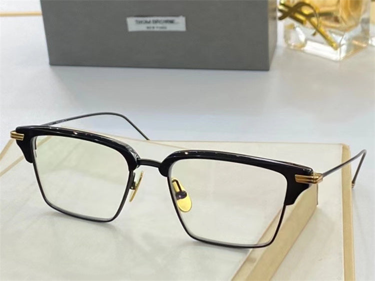 Thom Brand  Square Titanium Acetate Glasses Frame TB422  Men Women Optical Prescription Eyeglasses Frame Myopia Spectacles