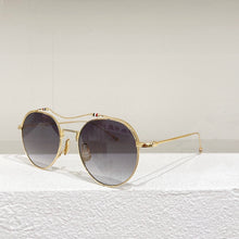 Load image into Gallery viewer, Thom Brand TB233 Men Vintage Round Sunglasses Titanium Double Beam Sun Glasses Women UV Protection Prescription Lens Eyeglasses